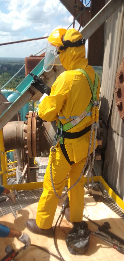 Persiapan Pemasangan Clamp Sebelum Injection (Online Leak Sealing)